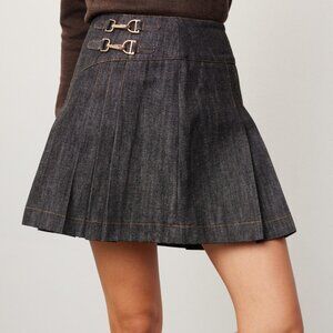 Esteban Cortazar x RTR  Pleated Mini Skirt, 4